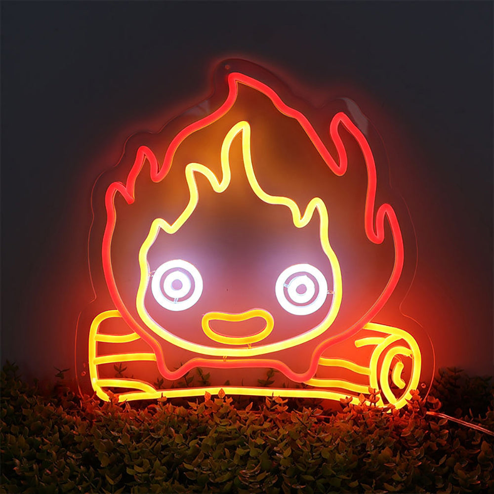 Fire Movie Neon Sign