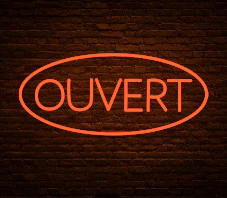 Ouvert Neon Signs